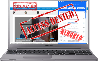 Lawsuits Rise Against Companies Using Overlay Solutions Like AccessiBe and UserWay